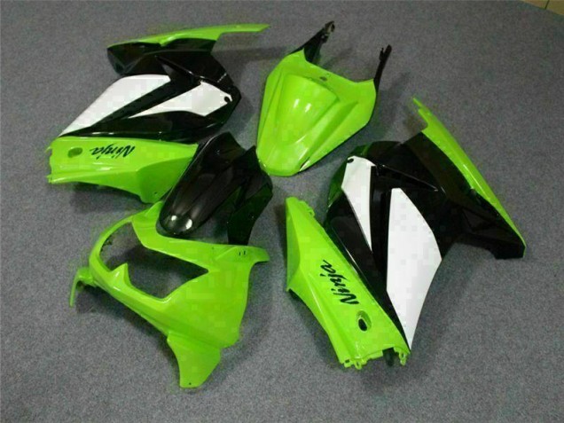 ABS Kit Carenatura Moto EX250 08-12 - Verde Nero Ninja