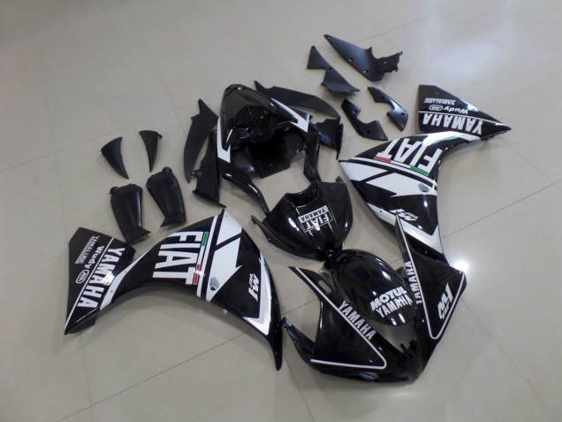 Carena Moto R1 09-11 - Nero Bianco Fiat