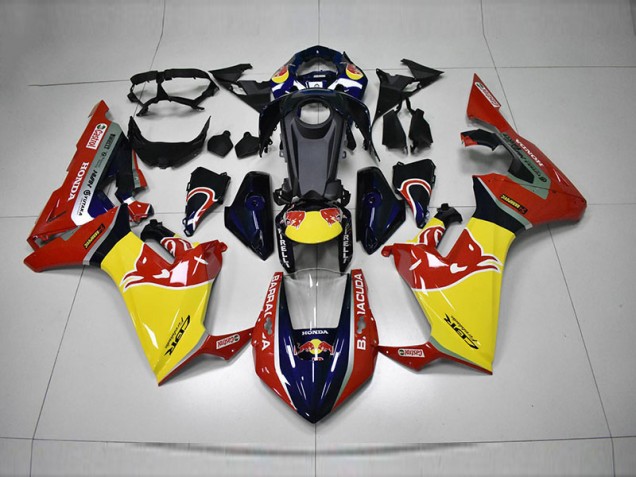 Carene Moto CBR 1000 RR 17-23 - Blu Giallo Rosso Red Bull