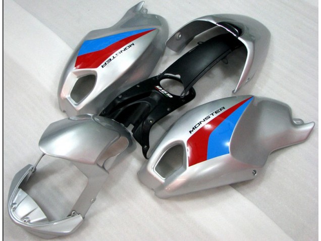 Carene Moto Ducati Monster 696 08-12 - Argento Monster