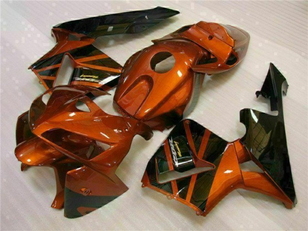 Carene Moto & Plastica CBR 600 RR 05-06 - Arancia Nero
