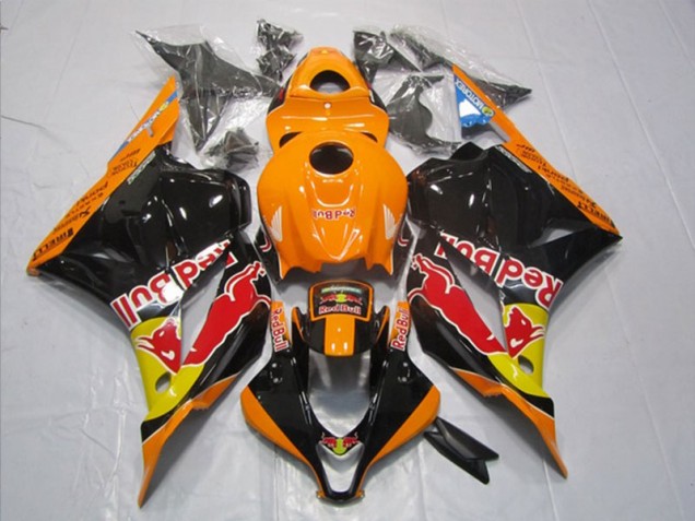 Carene Moto & Plastica CBR 600 RR 09-12 - Nero Arancia Red Bull