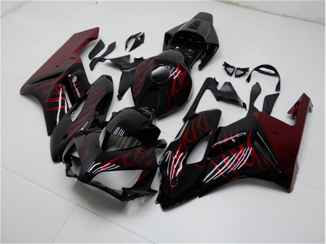Carene Moto & Plastica Moto CBR 1000 RR 04-05 - Rosso Nero