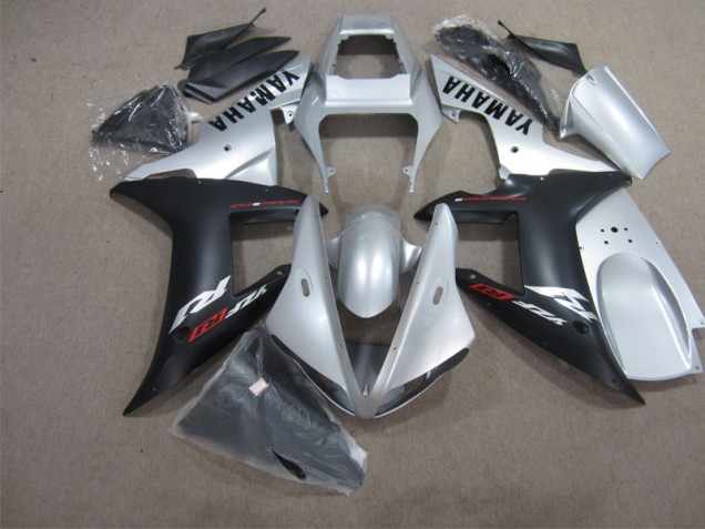 Carene Moto R1 04-06 - Argento Nero