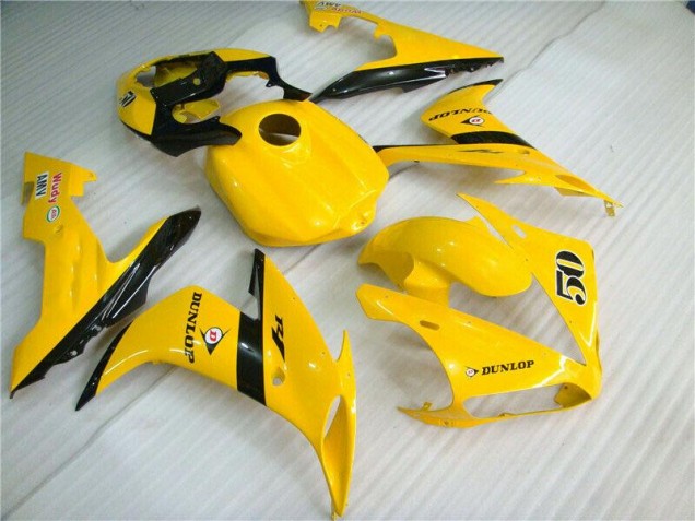 Carene Moto R1 04-06 - Giallo