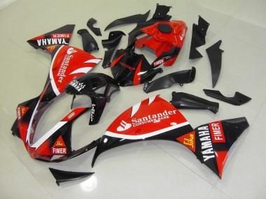 Carene Moto R1 09-11 - Rosso Nero Santander