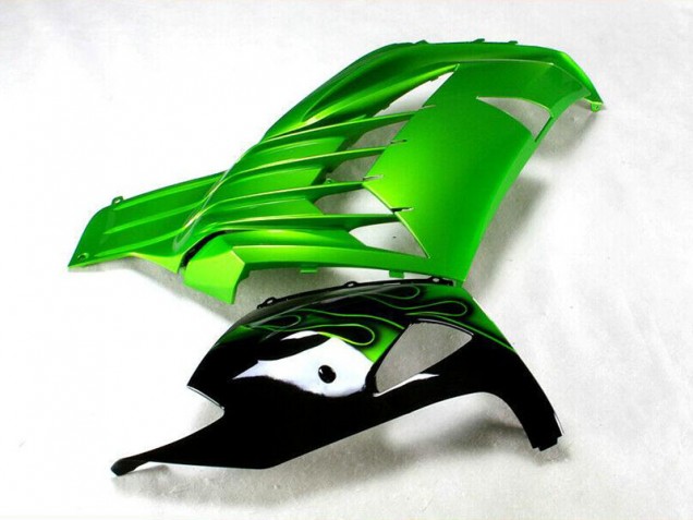 Carene Moto ZX14R ZZR 1400 12-21 - Verde Nero
