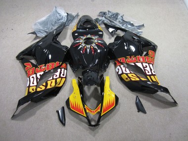 Kit Carene Moto Completa CBR 600 RR 09-12 - Nero Giallo