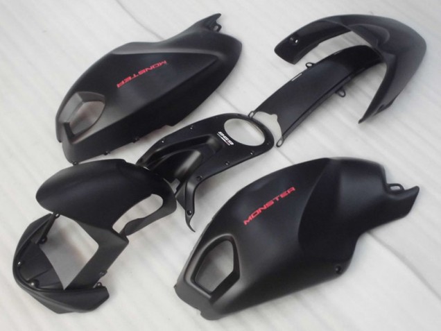 Kits Carenatura Moto Iniezione Ducati Monster 696 08-12 - Nero Rosso Monster